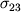 $\sigma_{23}$